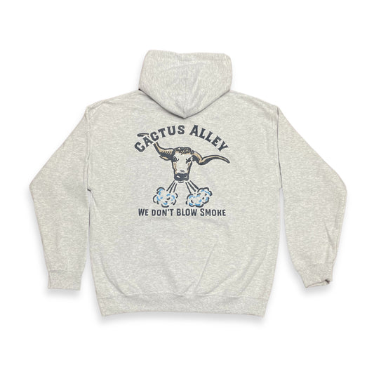 "Blowin' Smoke" - Ash Grey Adult Hoodie (2024)
