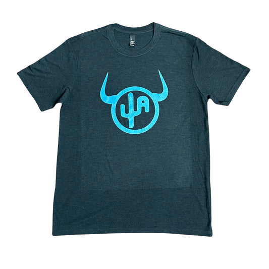 Turquoise "Moo Cactus" - Black Frost Adult Tee (2024)
