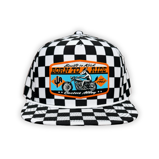 "Born to Ride" - CA Finish Line, Snapback Cap