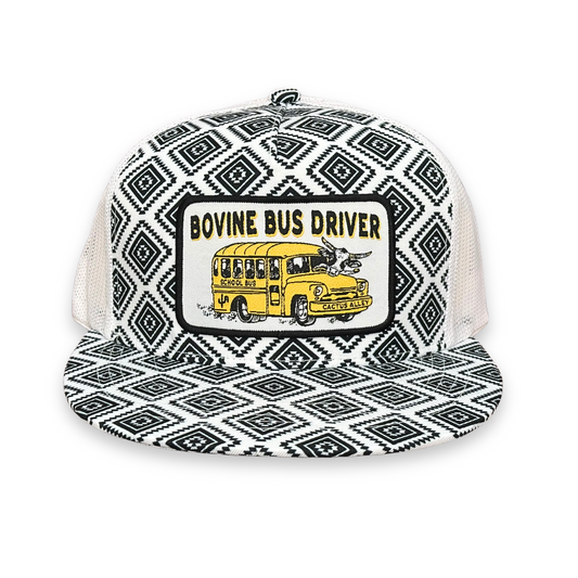 "Bovine Bus Driver" - CA Roscoe Aztec, Snapback Cap (2025)