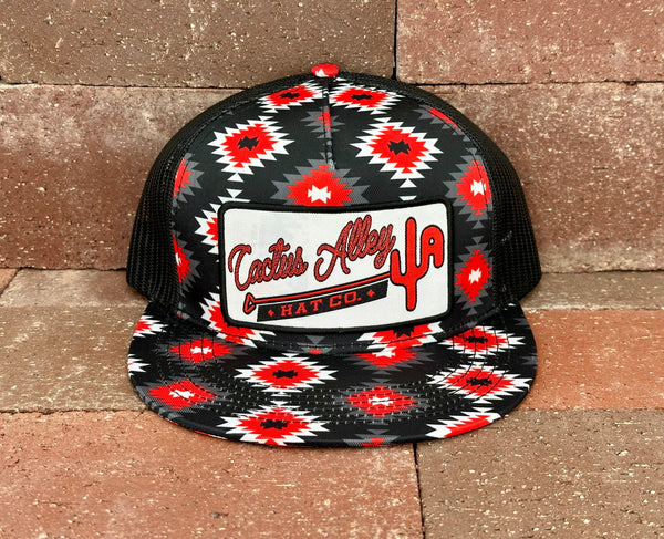 "Branding Iron" - CA Buddy Holly Aztec, Snapback Cap (2024)