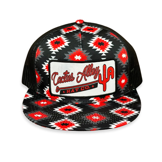 "Branding Iron" - CA Buddy Holly Aztec, Snapback Cap (2024)