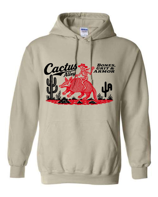 "Bones & Grit" - Sand Adult Hoodie