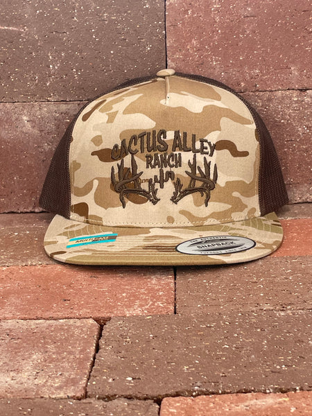 "Cactus Alley Ranch" - Multi Cam 6006 Snapback Cap (2024)