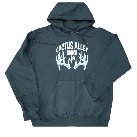 "Cactus Alley Ranch" - Black Adult Hoodie (WESA JAN 2024)