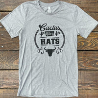 "Cactus Alley Rodeo" - Heathered Grey Adult Tee (WESA JAN 2024)