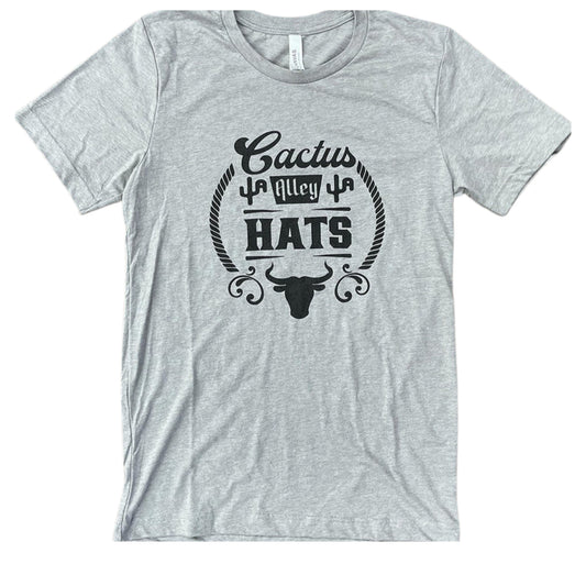 "Cactus Alley Rodeo" - Heathered Grey Adult Tee (WESA JAN 2024)