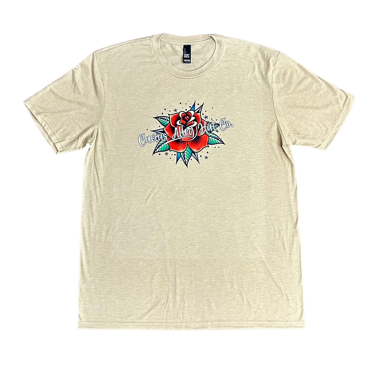 "Cactus Rose" - Desert Tan Adult Tee (2024)