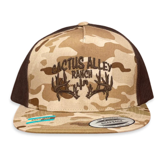 "Cactus Alley Ranch" - Multi Cam 6006 Snapback Cap (2024)