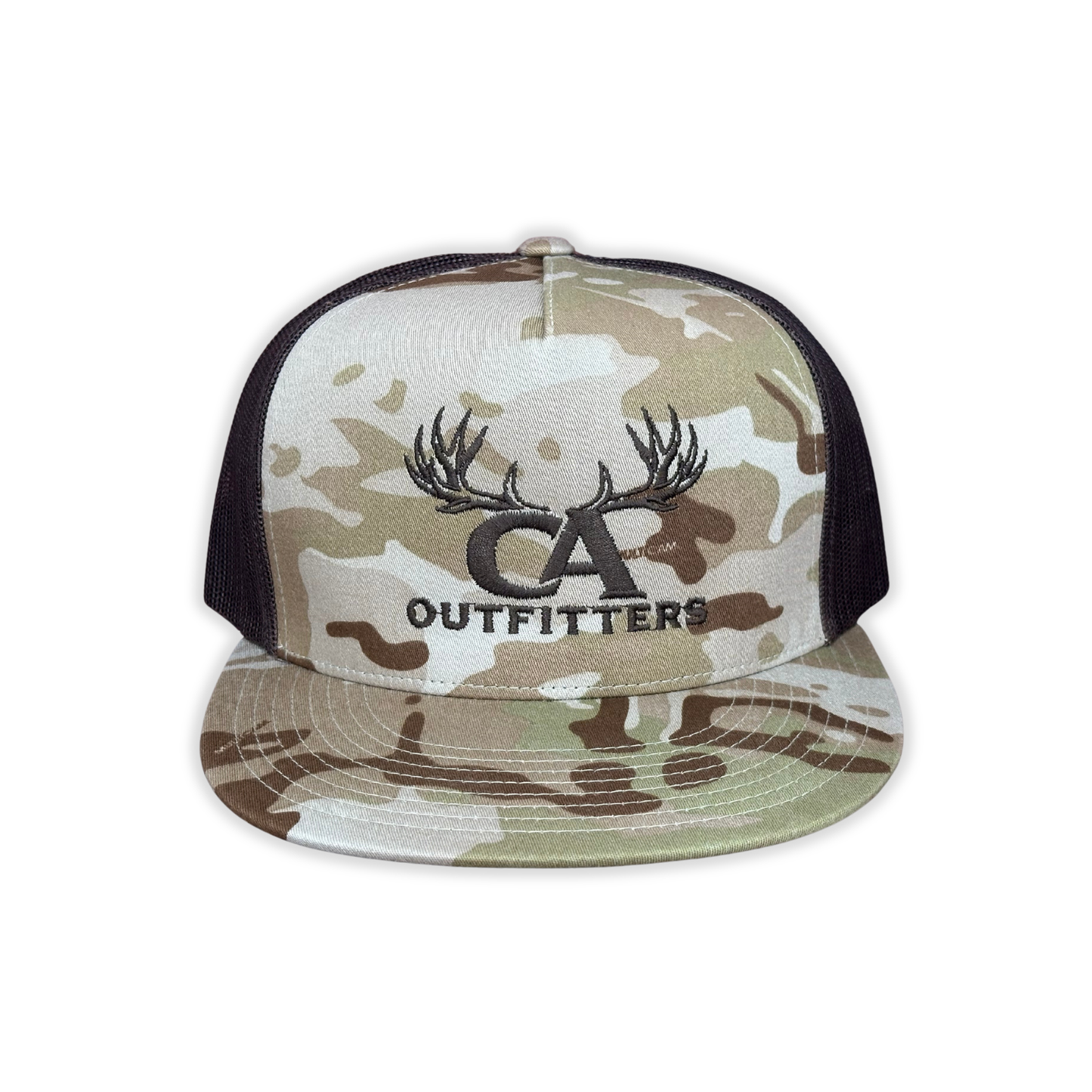 "CA Outfitters" - CA Multi Cam 6006/ Brown Mesh, Snapback Cap