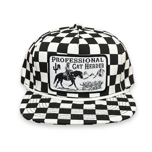 "Cat Herder" - Finish Line, Snapback Cap (2025)
