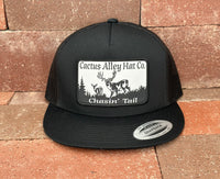 "Chasin' Tail" - 6006 Black/ Black Mesh, Snapback Cap (2024)