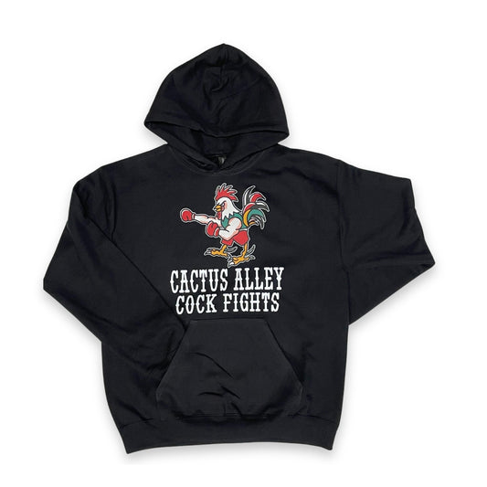"Cock Fights" - Black Adult Hoodie (2025)