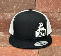 "Cowboy at the Cross" - 6006 Black/ White Mesh, Snapback Cap (2024)