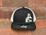 "Cowboy at the Cross" - Richardson 112 Black/ White Mesh, Snapback Cap (2024)