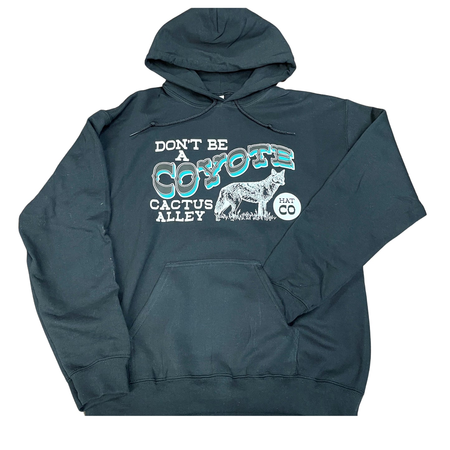 "Coyote" - Black Adult Hoodie (WESA JAN 2024)