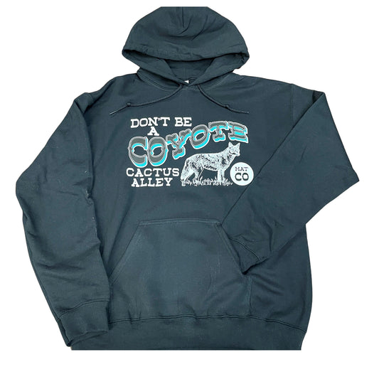 "Coyote" - Black Adult Hoodie (WESA JAN 2024)