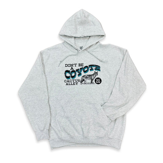 "Coyote" - Ash Grey Adult Hoodie (WESA JAN 2024)