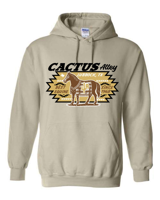 "Caballo" - Sand Adult Hoodie