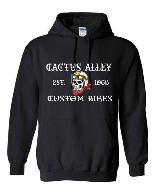 "Custom Bikes" - Black Adult Hoodie