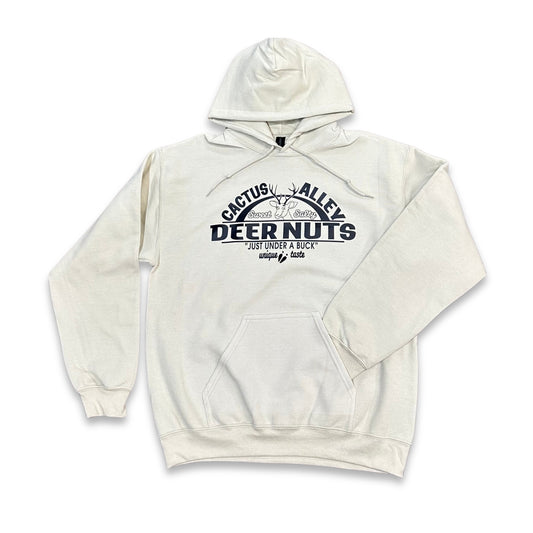 "Deer Nuts" - Sand Adult Hoodie (2025)