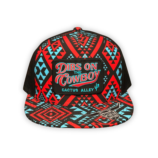 "Dibs" - CA Poncho Aztec, Snapback Cap