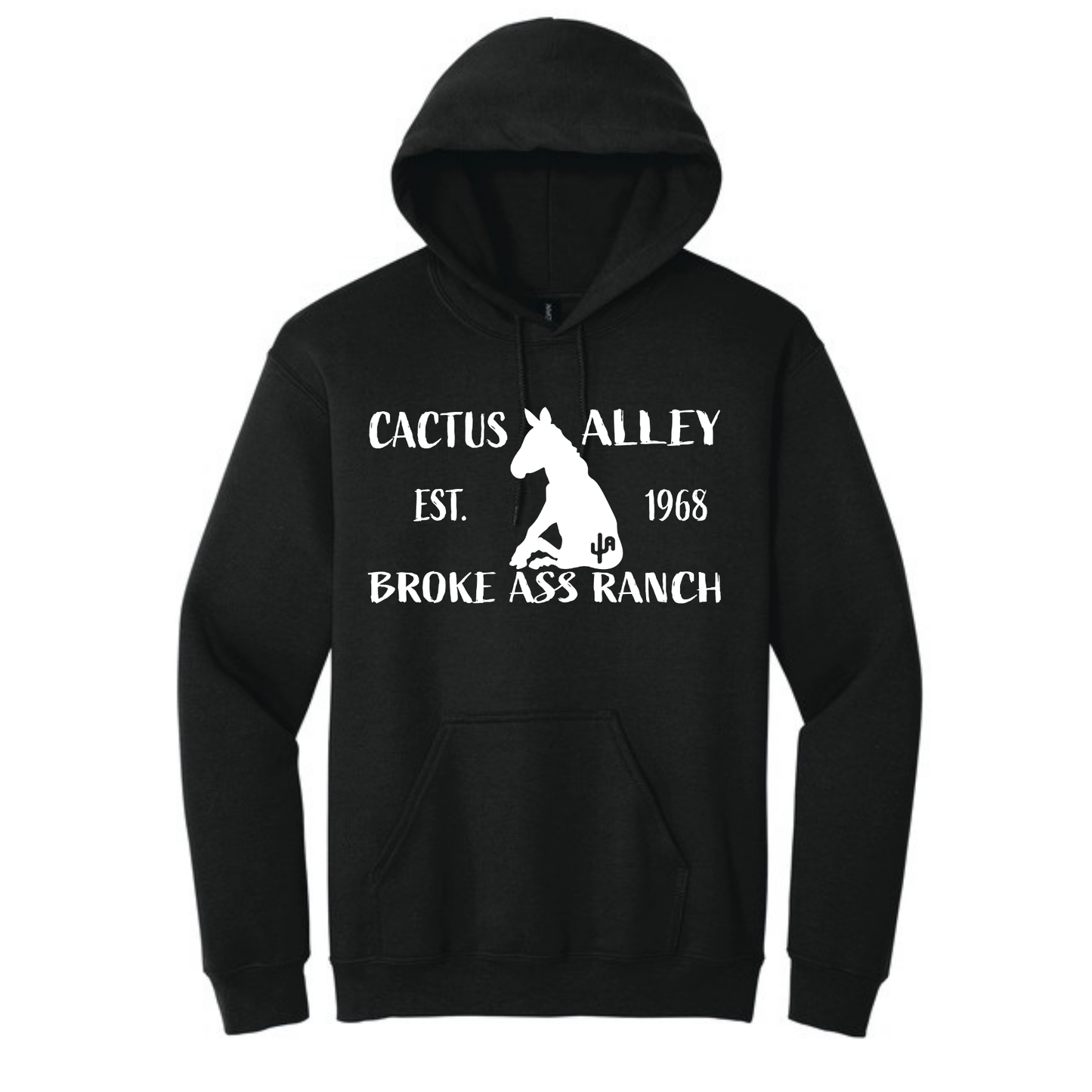 "Donkey" - Black Adult Hoodie