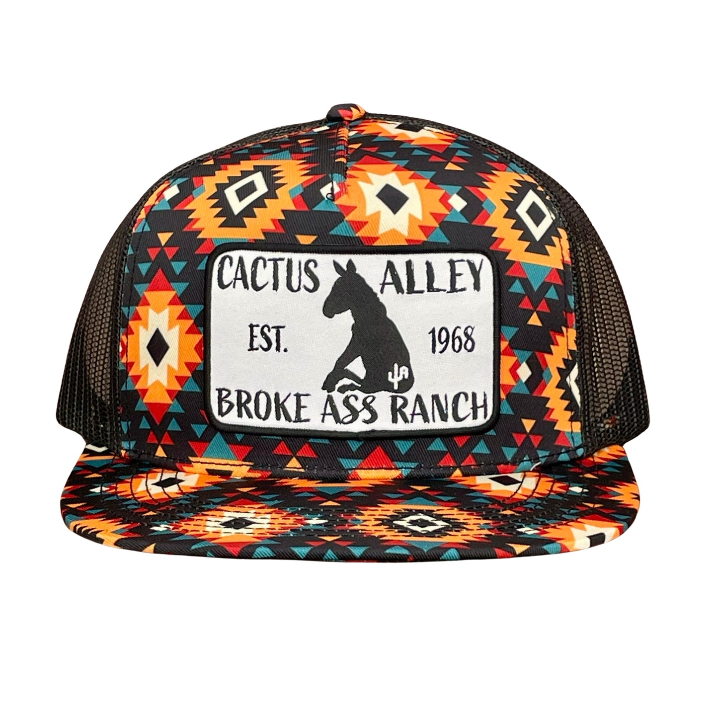 "Donkey" - CA Sunburst Aztec, Snapback Cap (2024)