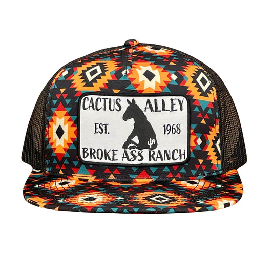 "Donkey" - CA Sunburst Aztec, Snapback Cap (2024)