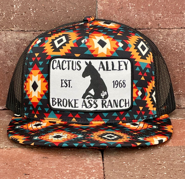 "Donkey" - CA Sunburst Aztec, Snapback Cap (2024)