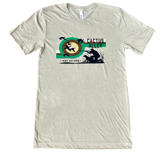 "Duck Hunt" - Tan Adult Tee (WESA JAN 2024)