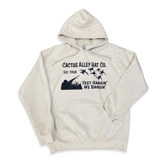 "Feet Hangin" - Sand Adult Hoodie (WESA JAN 2024)
