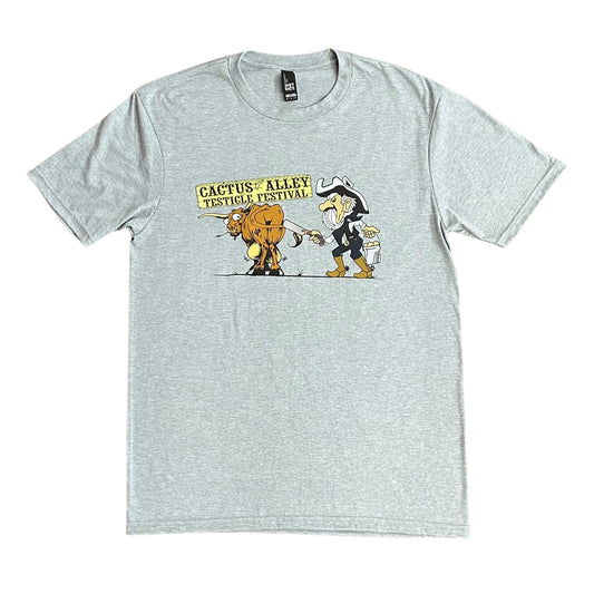 "Festival" - Heathered Grey Adult Tee (2024)