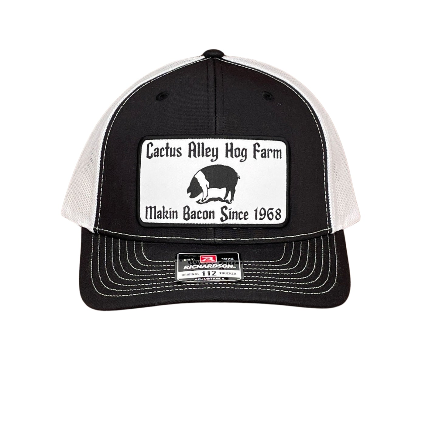 "Granddaddy" - Richardson 112 Black/White Mesh, Snapback Cap (WESA JAN 2024)