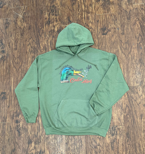 "Greenheads" - Military Green Adult Hoodie (2025)