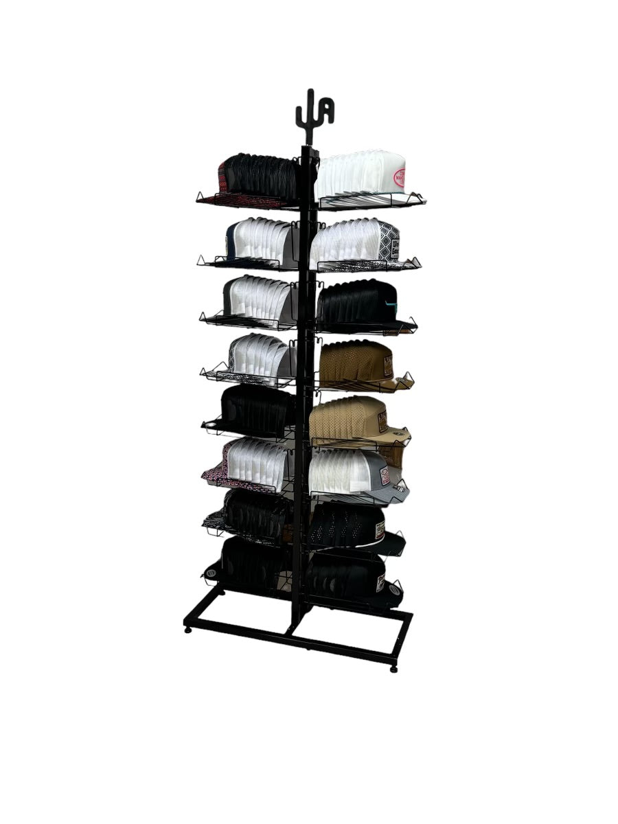 HAT DISPLAY RACK (*FREE* with a minimum order of 96 hats, Customer just pays shipping!)