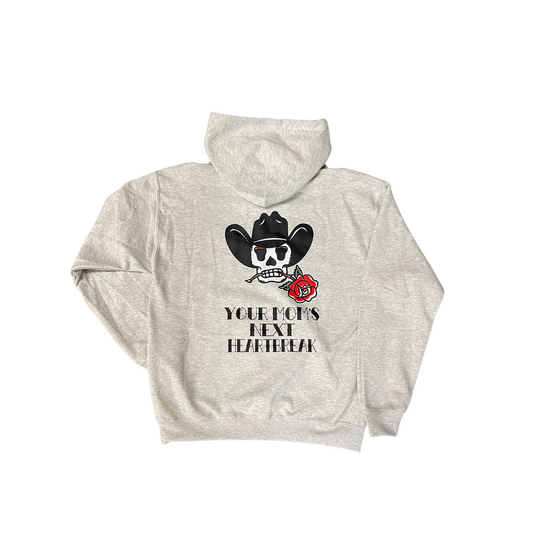 "Heartbreak Kid" - Ash Grey Adult Hoodie (2025)