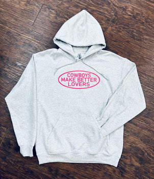 Hot Pink "Better Lovers" - Ash Grey Adult Hoodie (WESA JAN 2024)