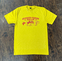 "Bucking Horse" - Ochre Yellow Adult Tee (WESA JAN 2024)