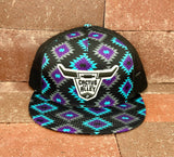 "Aztec Skull" - CA Dolly P Aztec, Snapback Cap (2024)