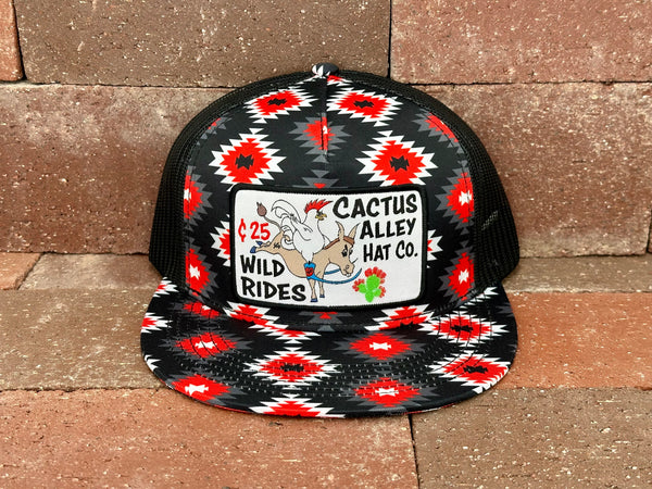 "Wild Rides" - CA Buddy Holly Aztec, Snapback Cap (2024)