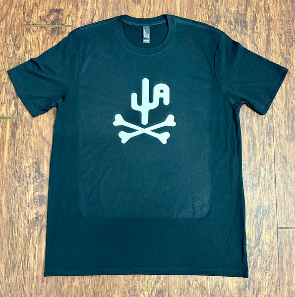 White "Bones" - Black Frost Adult Tee (2024)