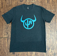 Turquoise "Moo Cactus" - Black Frost Adult Tee (2024)