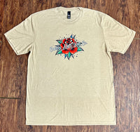 "Cactus Rose" - Desert Tan Adult Tee (2024)