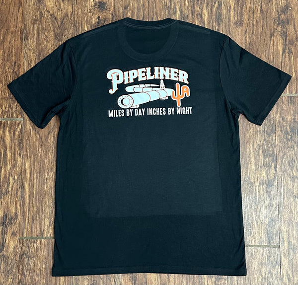 "Pipeliner" - Black Adult Tee (2024)