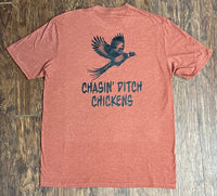 "Ditch Chickens" - Heathered Russett Adult Tee (2024)