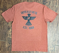 "Walking Bird" - Heathered Russett Adult Tee (2024)