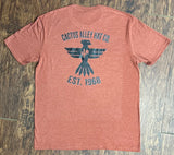 "Walking Bird" - Heathered Russett Adult Tee (2024)