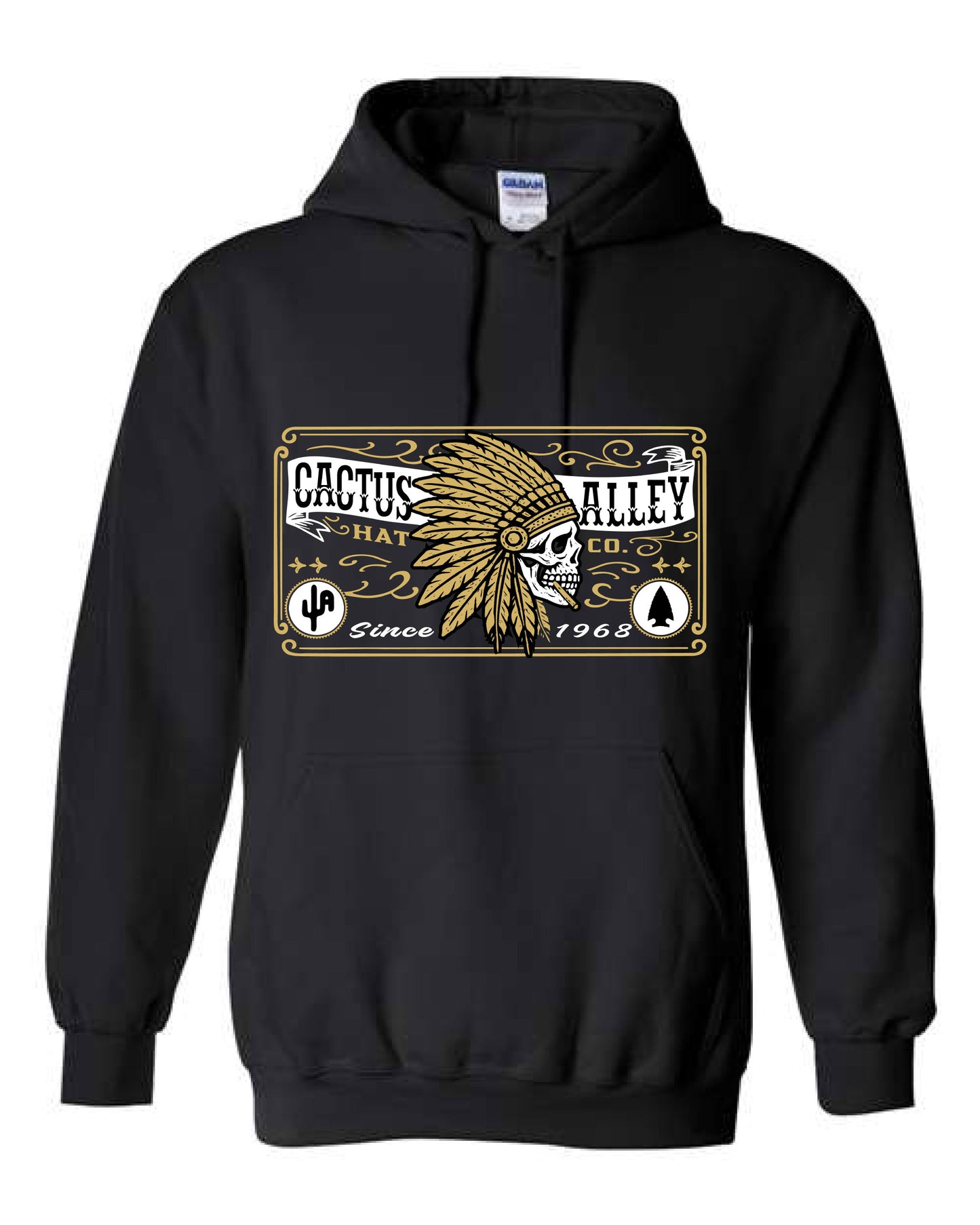 "Jefe Dorado" - Black Adult Hoodie