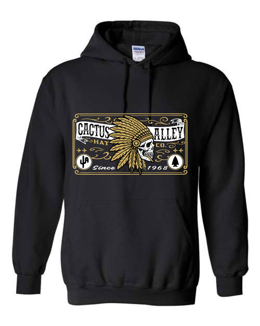 "Jefe Dorado" - Black Adult Hoodie